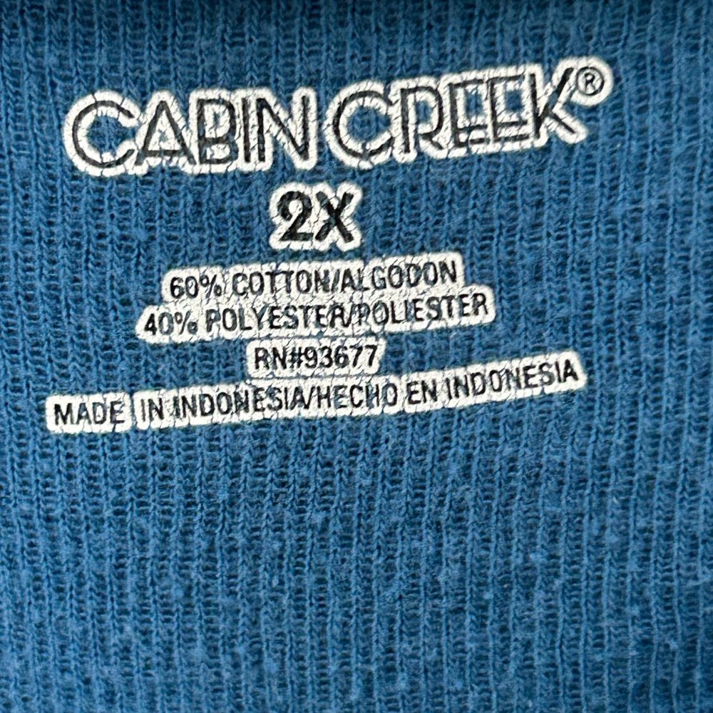 Cabin Creek 2X Blue Jersey - Picture 4 of 7